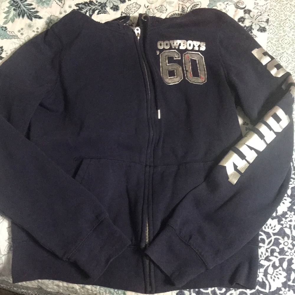 VS PINK Dallas Cowboys Zip Up Hoodie
